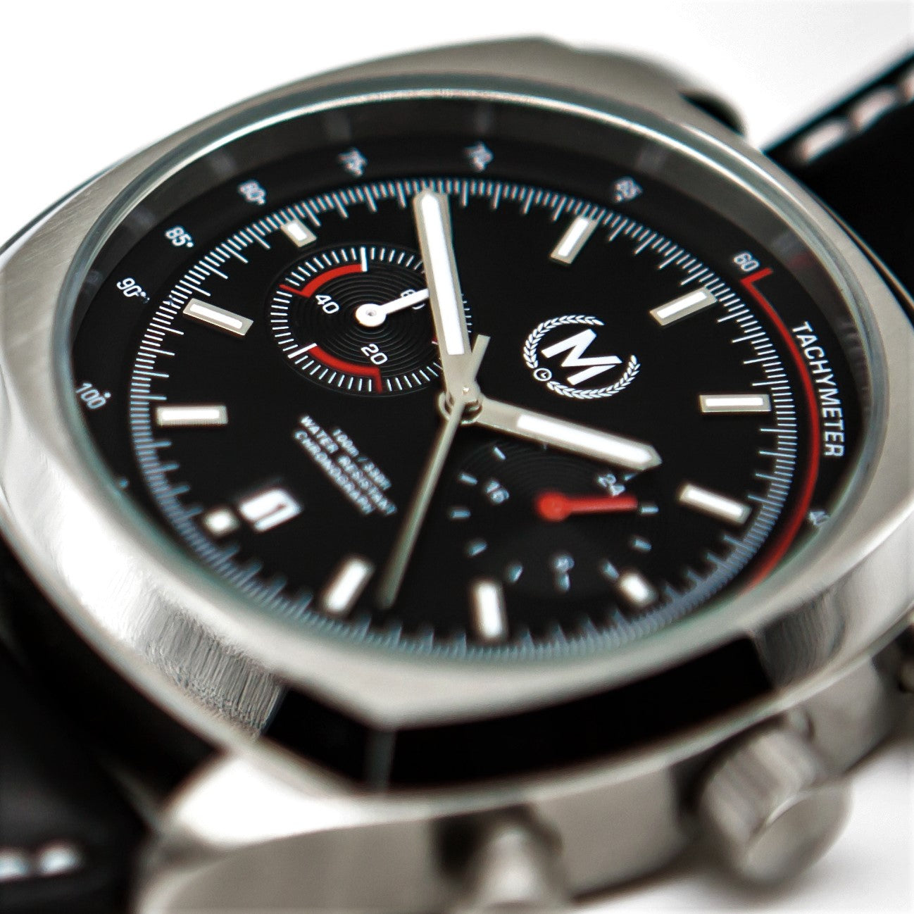 Classic Driver Chronograph, Black And Red Strap (PRE-ORDER NOW)