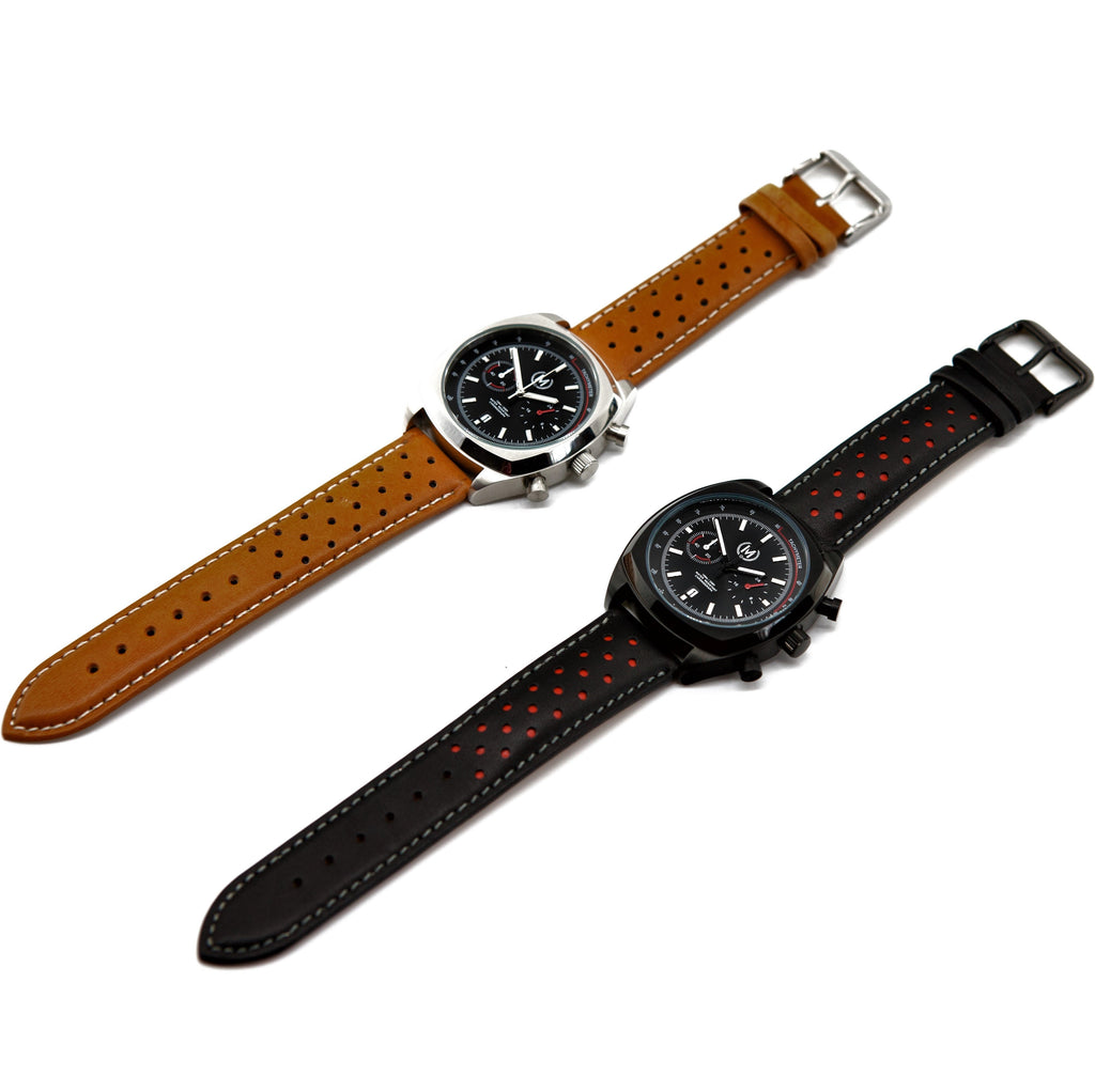Classic Driver Chronograph, Tan Strap (PRE-ORDER NOW)
