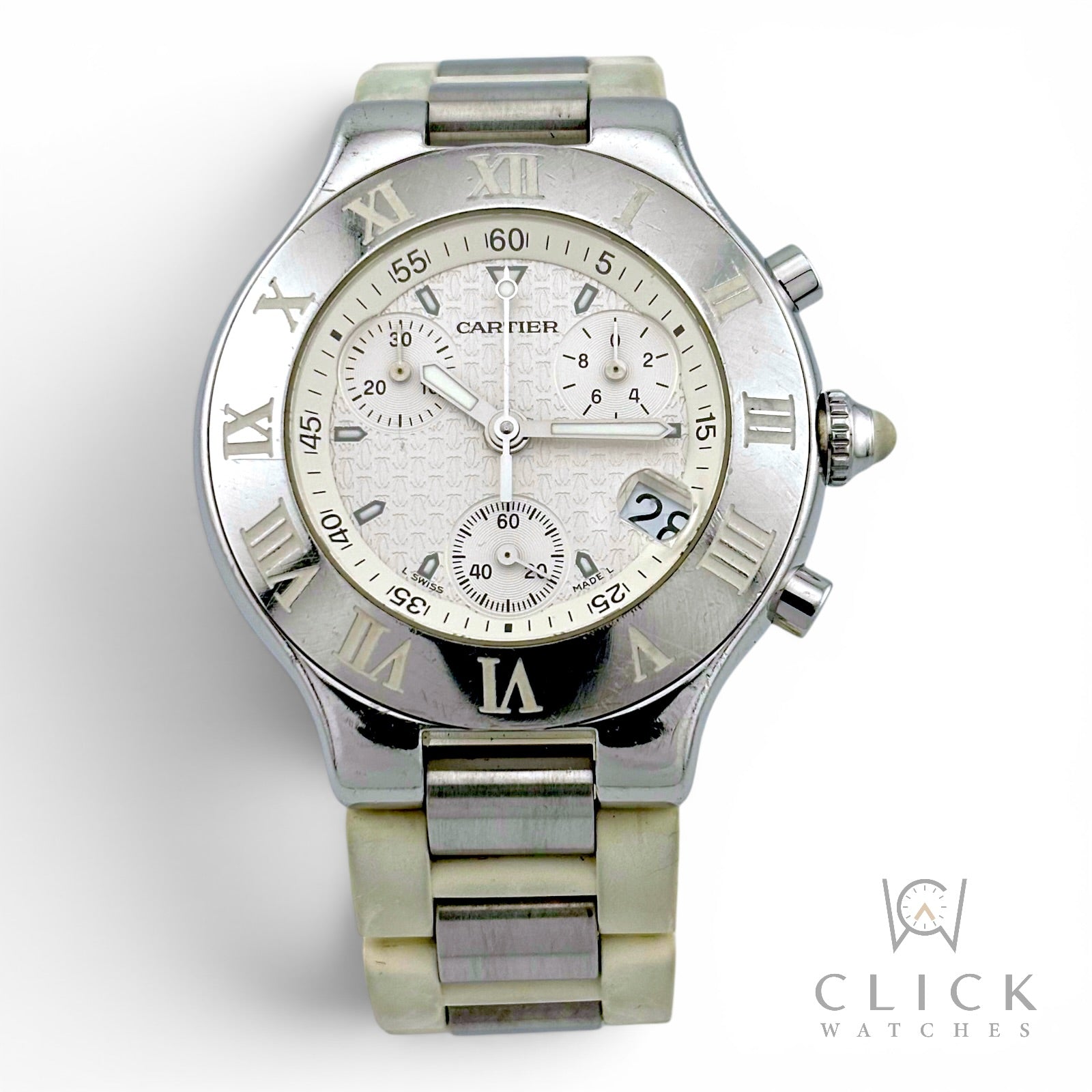 Cartier 21 Chronoscaph 2424