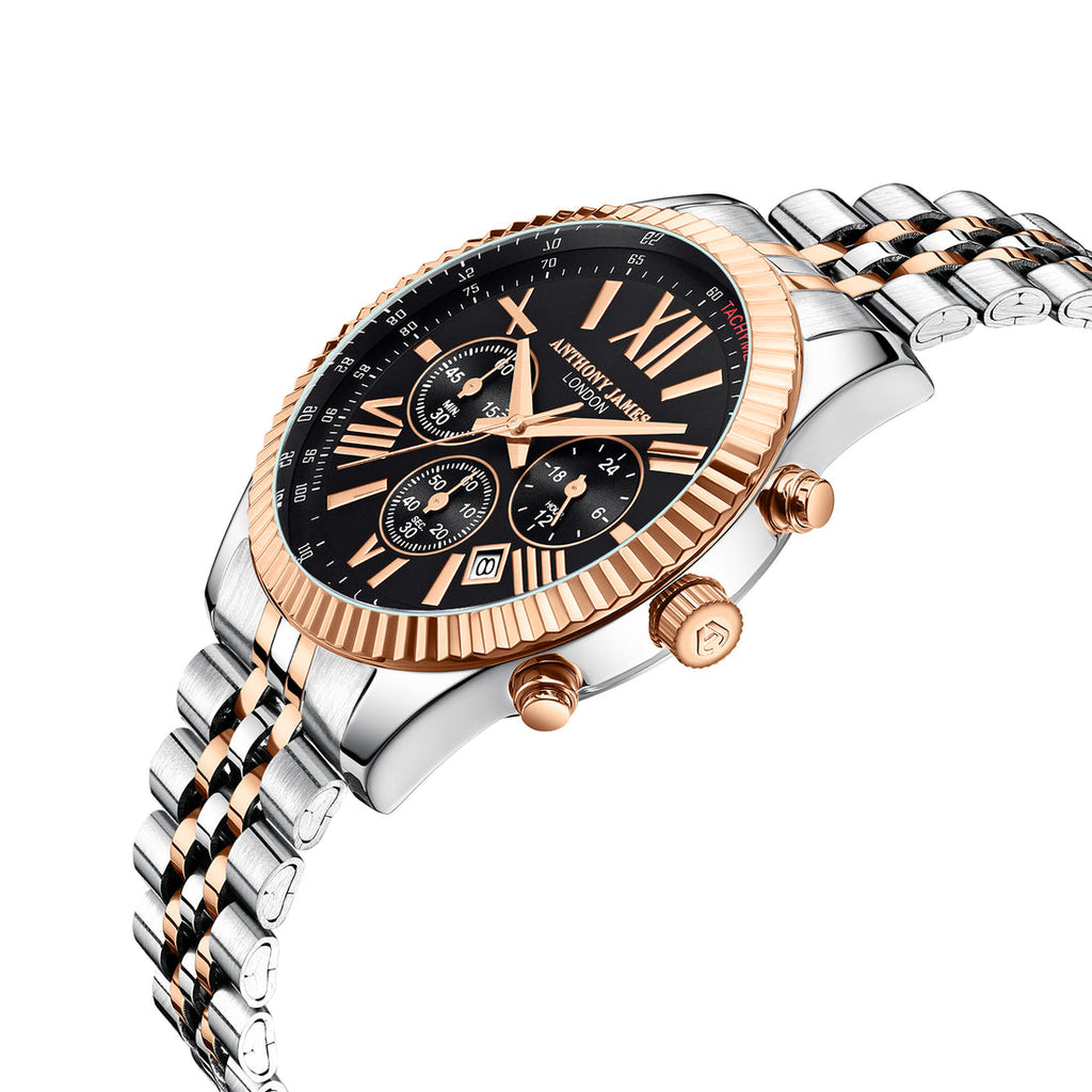 Hand Assembled Anthony James Chrono Sports Two Tone