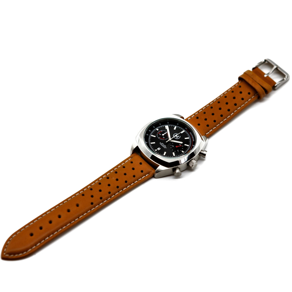 Classic Driver Chronograph, Tan Strap (PRE-ORDER NOW)