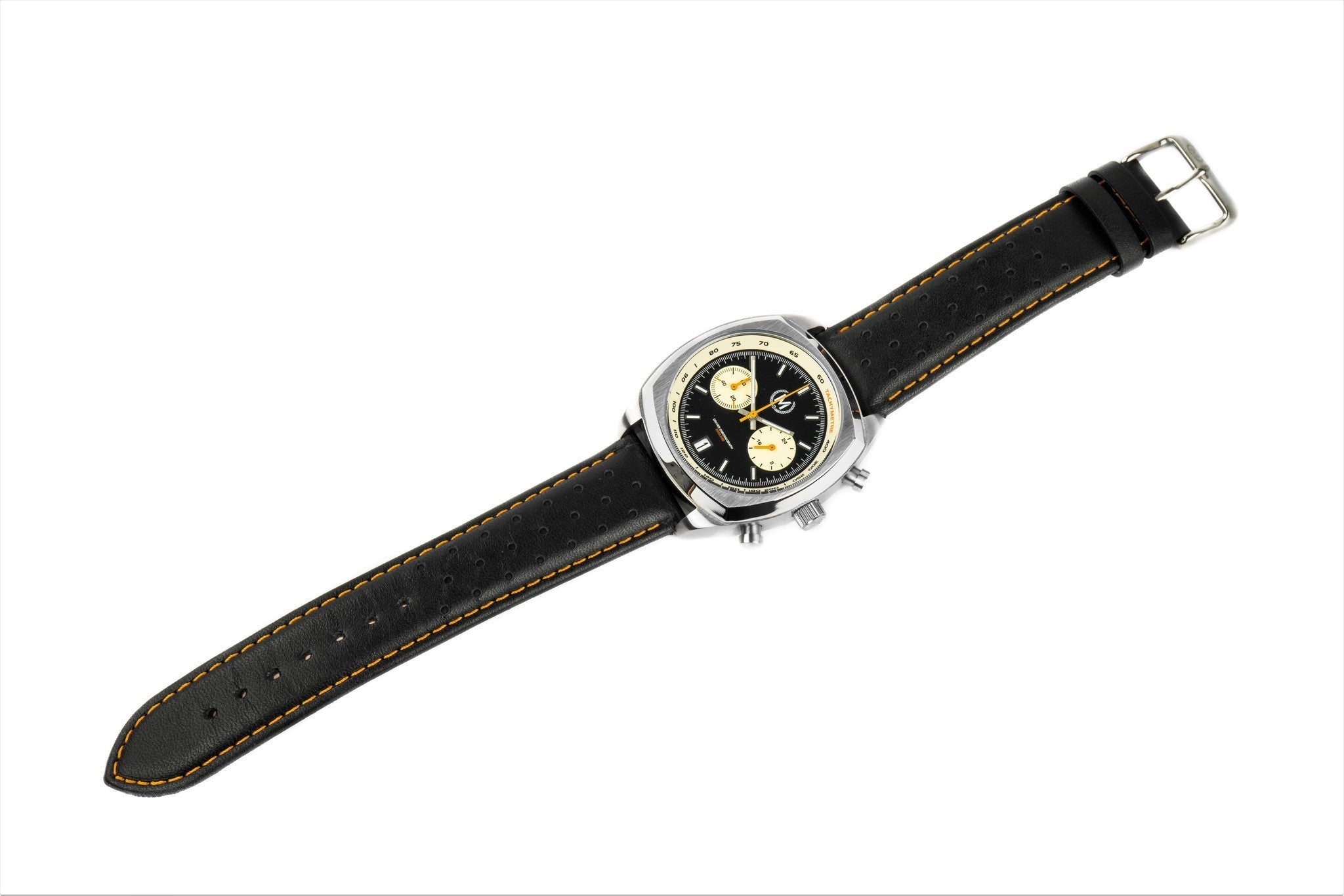 Driver Chronograph MKII Meca-Quartz, Black Reverse Panda
