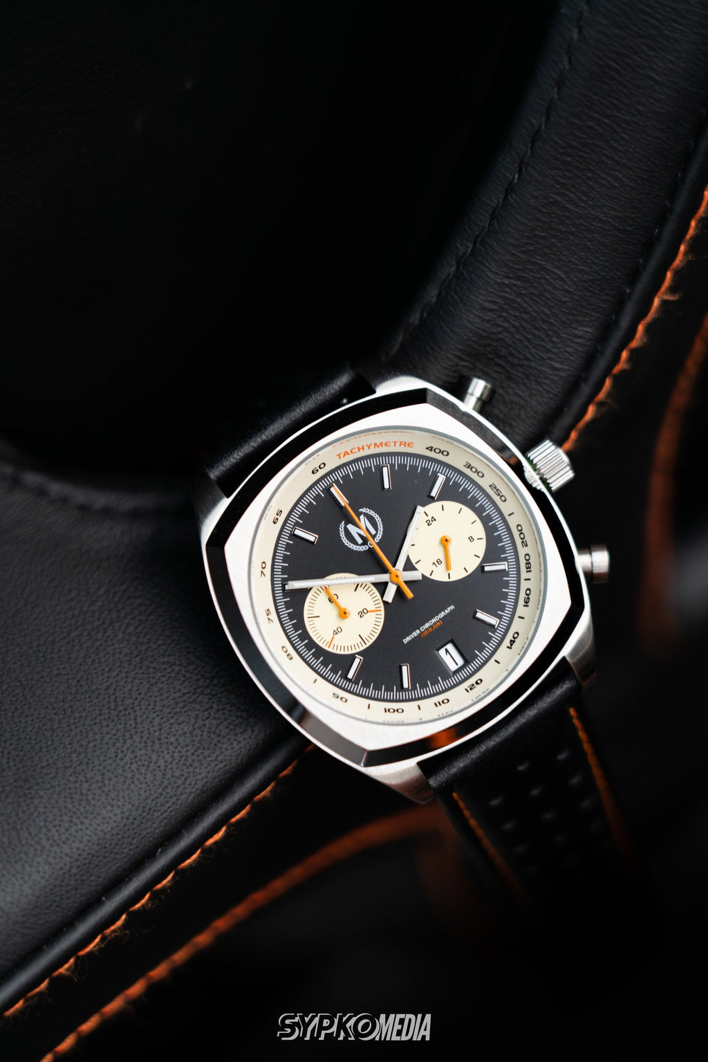 Driver Chronograph MKII Meca-Quartz, Black Reverse Panda