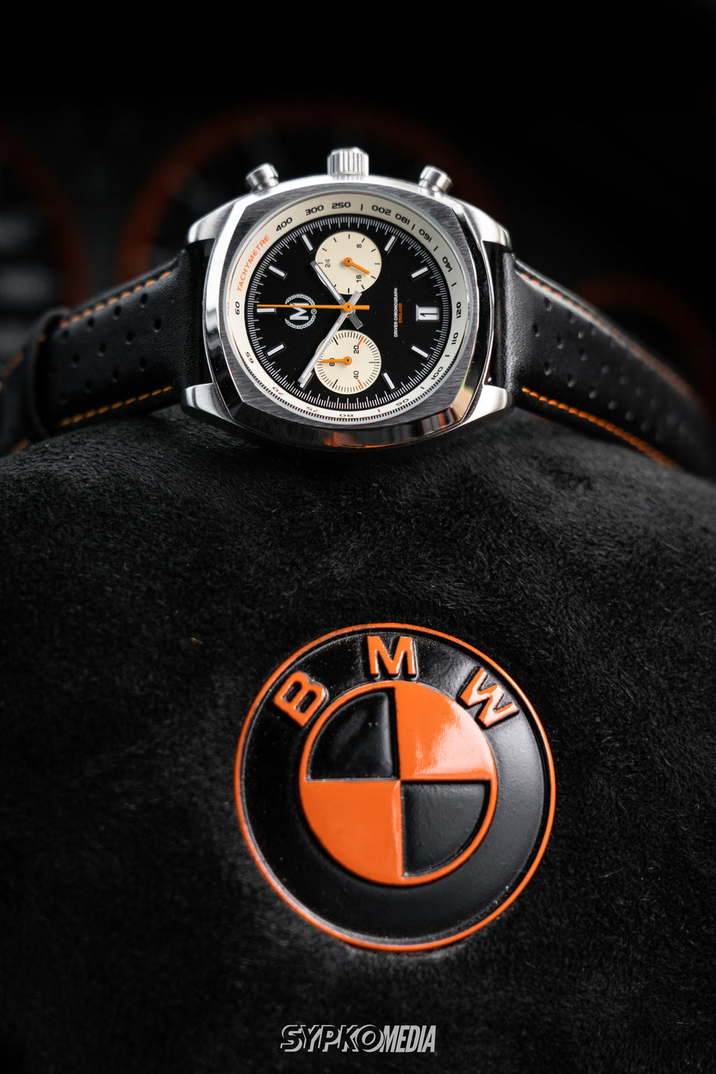 Driver Chronograph MKII Meca-Quartz, Black Reverse Panda