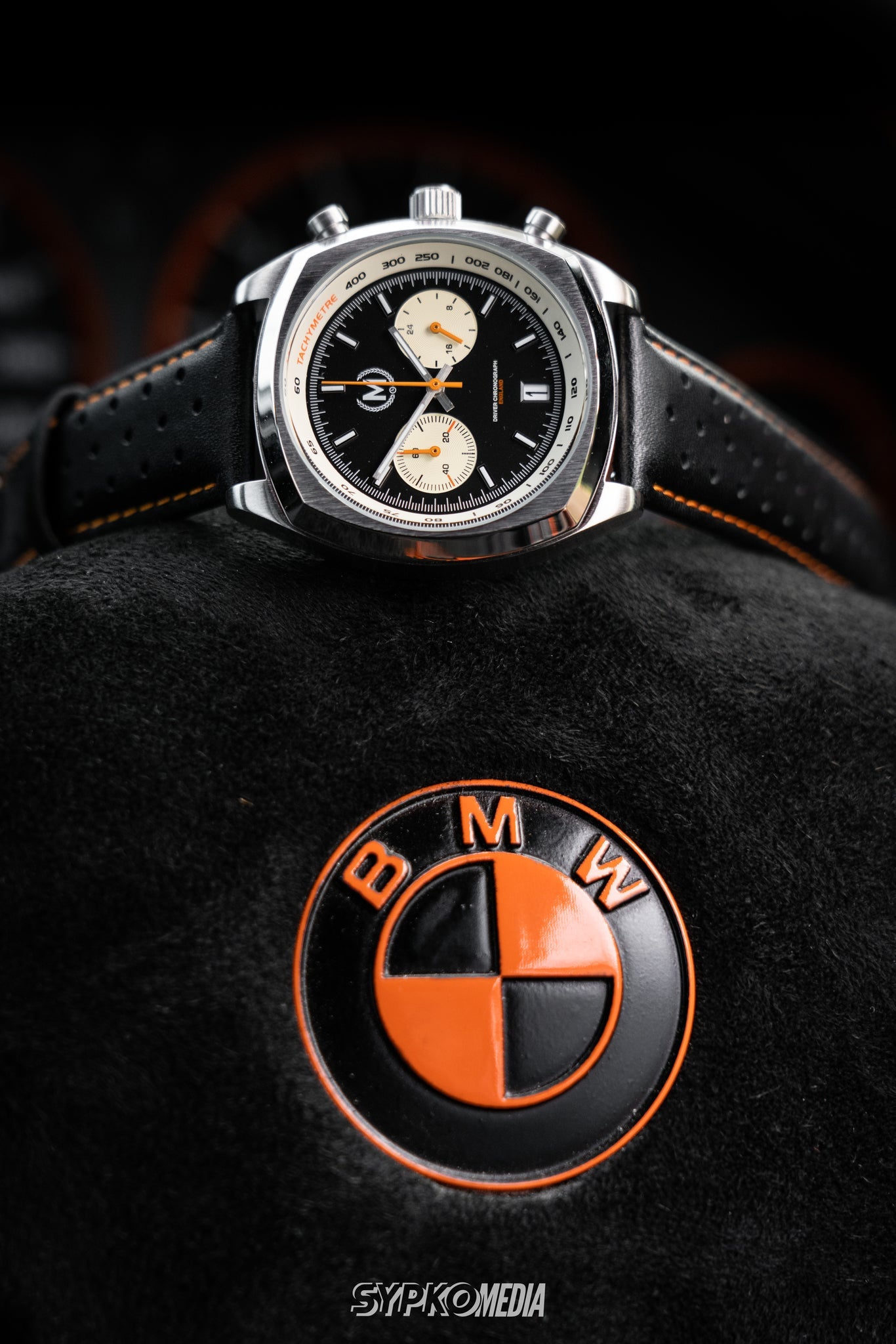 Driver Chronograph MKII Meca-Quartz, Black Reverse Panda