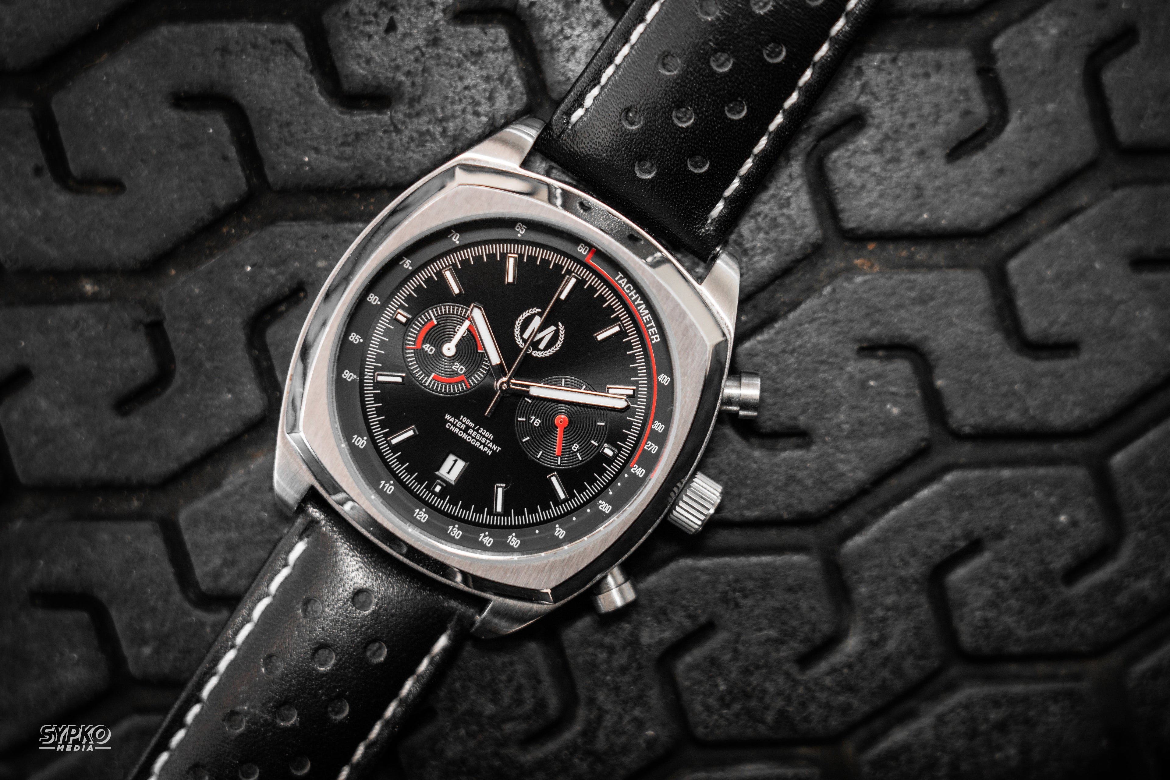 Classic Driver Chronograph, Black Strap (PRE-ORDER NOW)