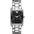Emporio Armani AR0156 Classic Men's Rectangular Silver Watch
