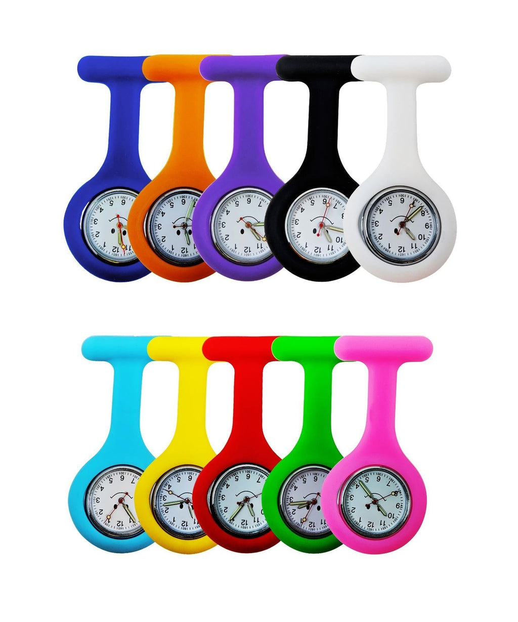 General Healthcare Silicone Rubber Nurse Fob Watch
