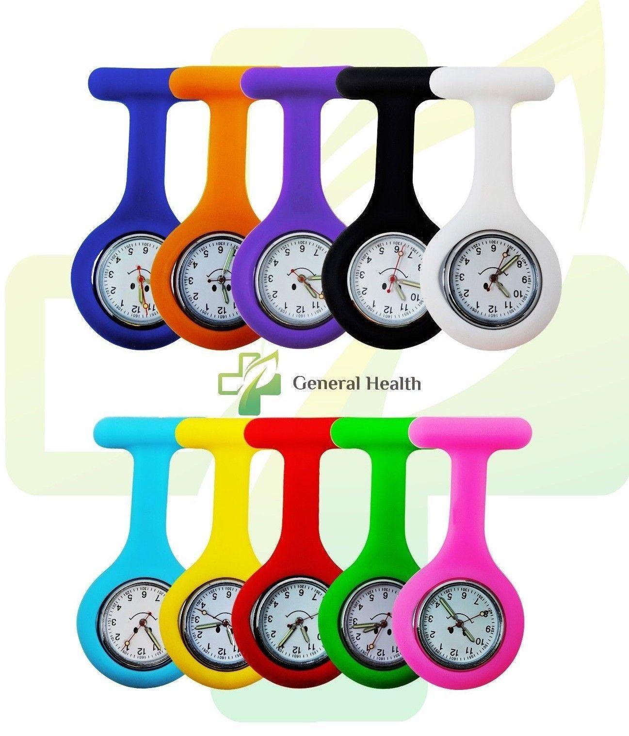 General Healthcare Silicone Rubber Nurse Fob Watch