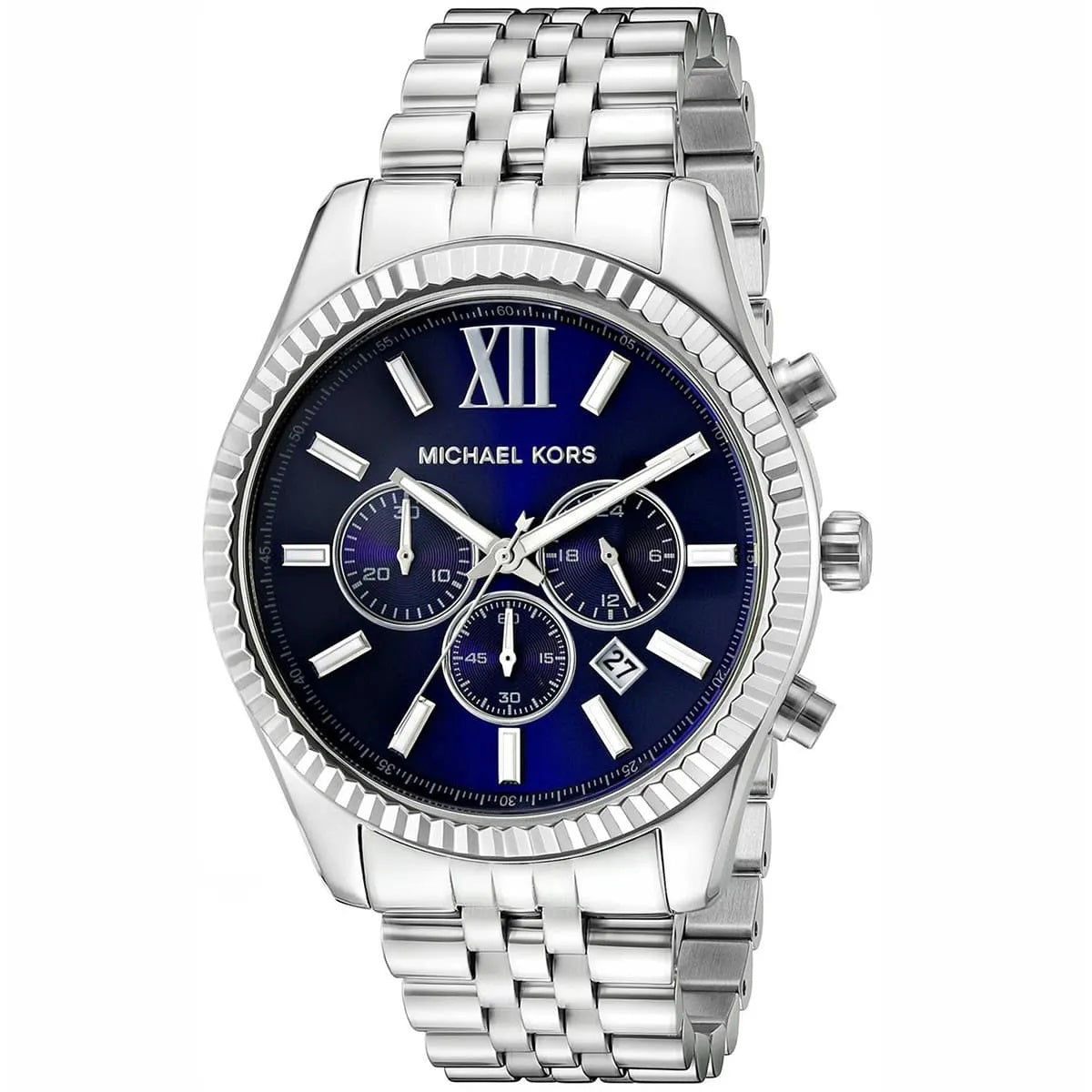 Michael Kors MK8280 Lexington Men's Silver Watch