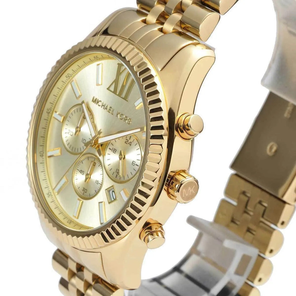 Michael Kors MK8281 Lexington Men's Gold Watch