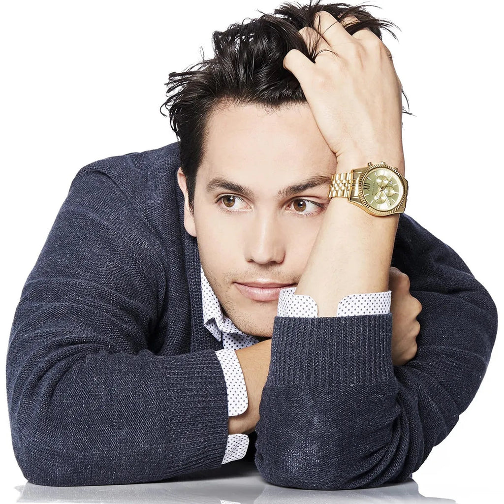 Michael Kors MK8281 Lexington Men's Gold Watch