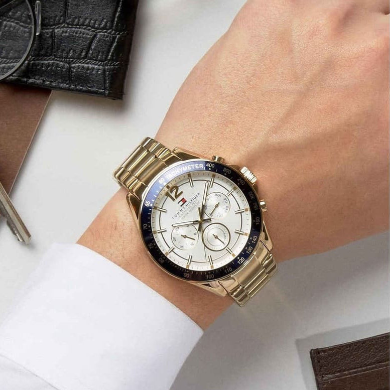 Tommy Hilfiger 1791121 Luke Men's Gold Watch